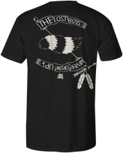 Anenberg, The Lost Boys Classic American Made Mens Black Crew Neck Tee Shirt