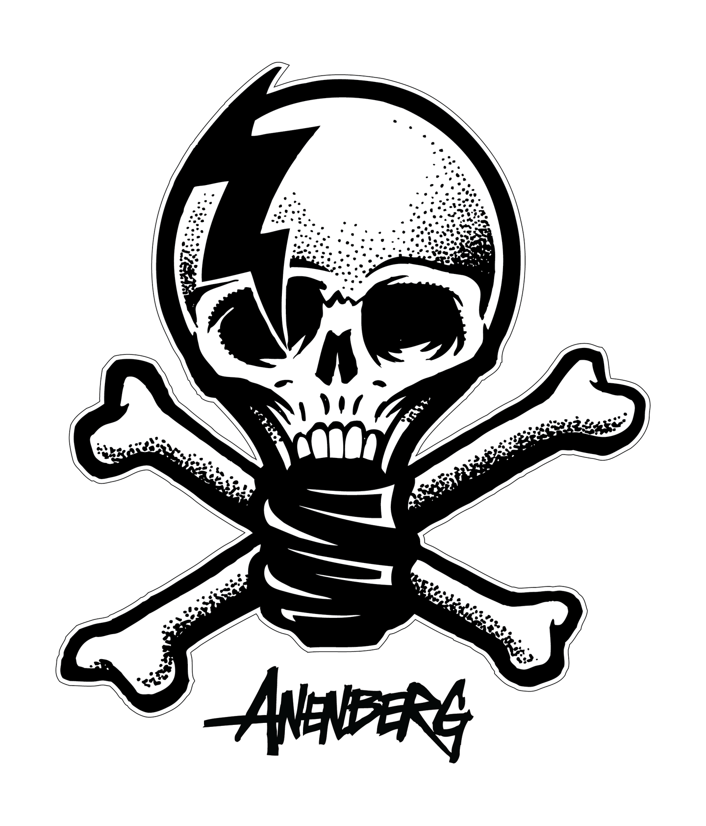 Anenberg Scaliwag Vinyl Sticker